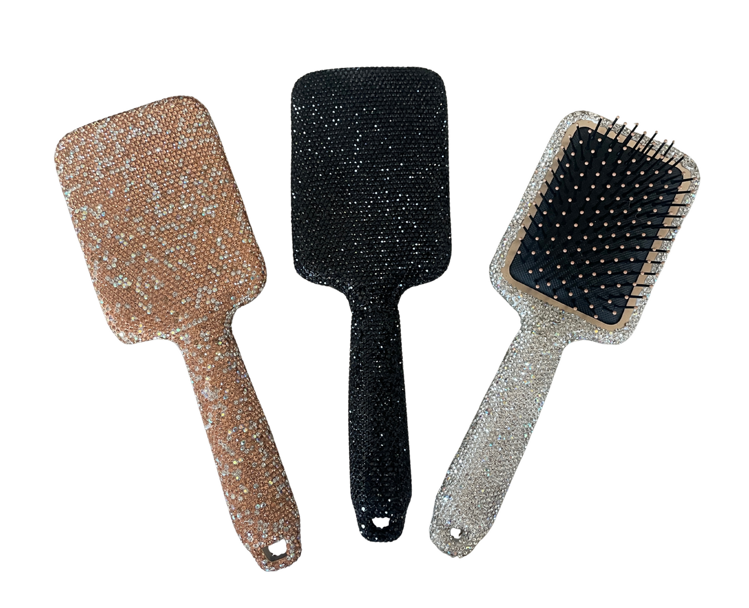 Glitter Everyday Hair Brush - Silver