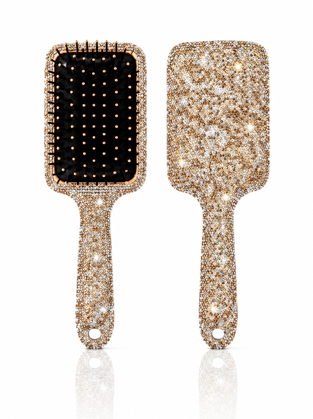Glitter Everyday Hair Brush - Gold